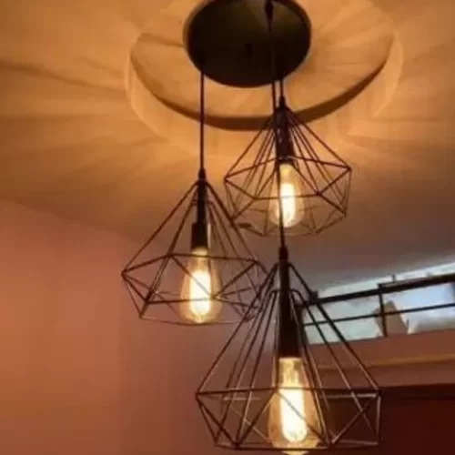 3 3 light cluster hanging lights with filament bulb denicraas original imag4kzybbytzj3c