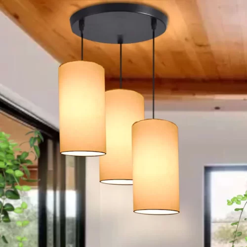 pendant light cluster