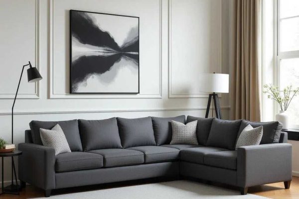 claypool 7 seater l shape sofa for living room grey 881303